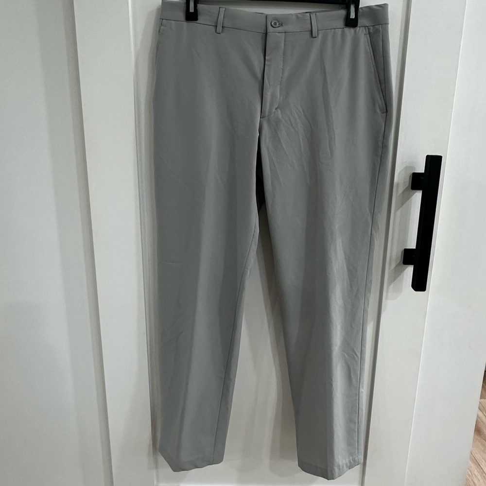 Slazenger Grey Tech Stretch Golf Pants Size 36x32 - Excellent Condition